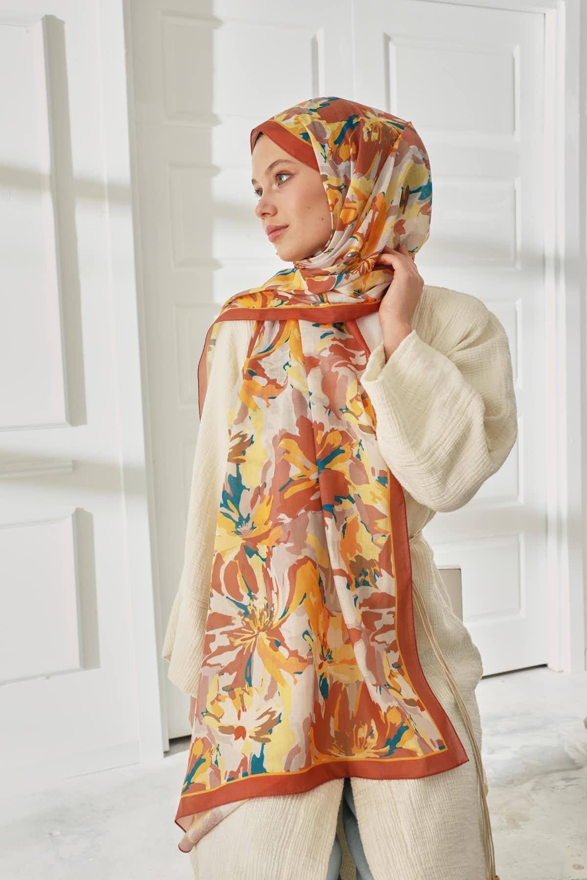 Silk Home Desenli Soft Şal 70023-04