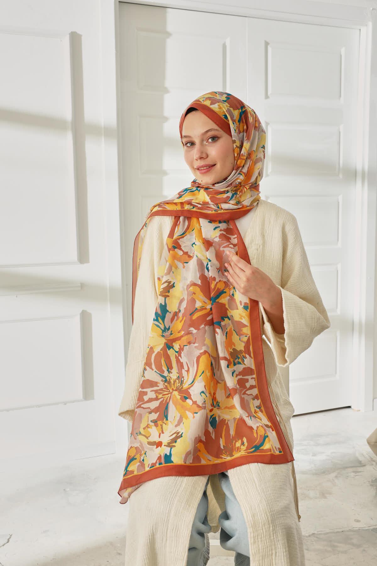 Silk Home Desenli Soft Şal 70023-04