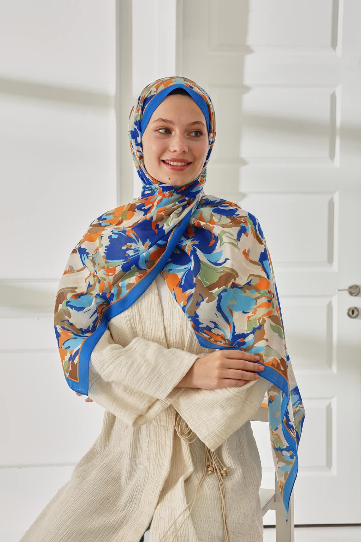 Silk Home Desenli Soft Şal 70023-09