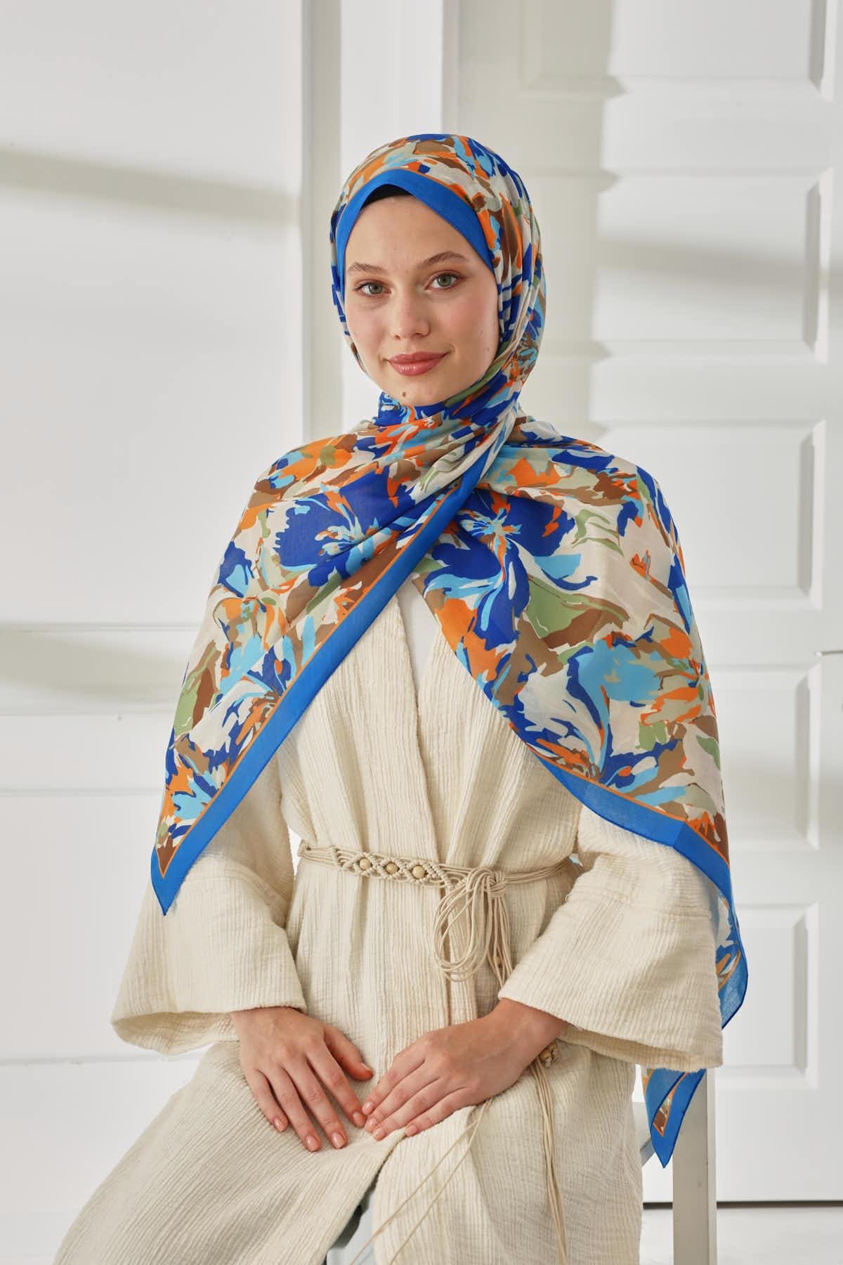 Silk Home Desenli Soft Şal 70023-09