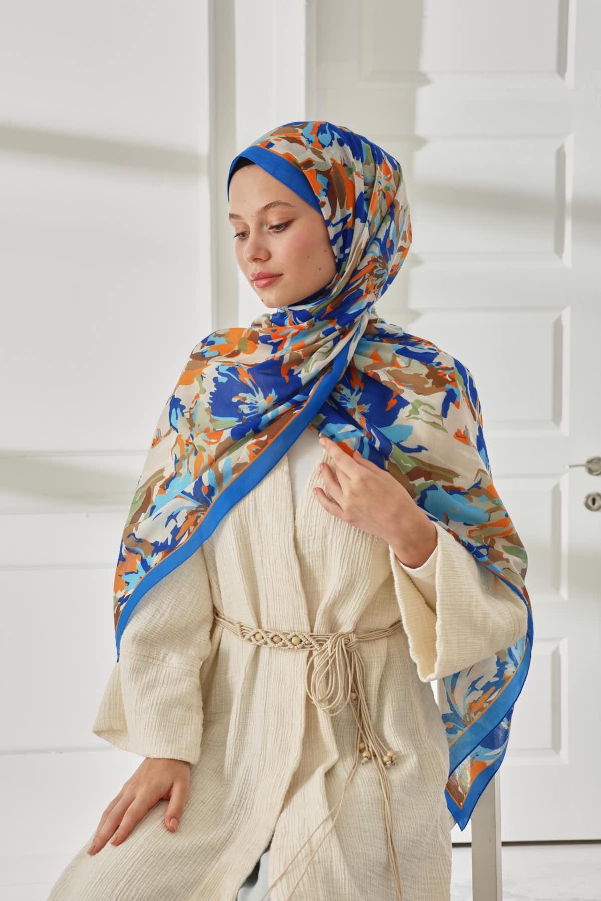 Silk Home Desenli Soft Şal 70023-09