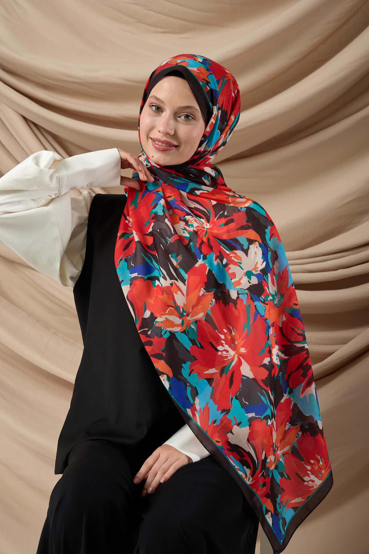 Silk Home Desenli Soft Şal 70023-13