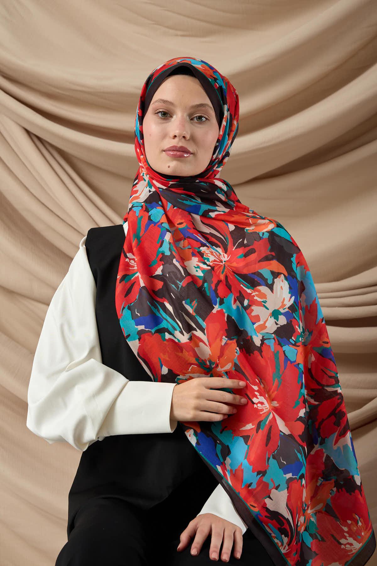 Silk Home Desenli Soft Şal 70023-13