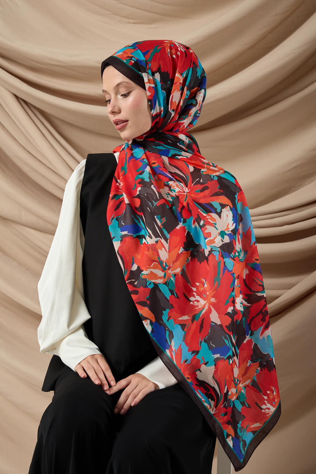 Silk Home Desenli Soft Şal 70023-13