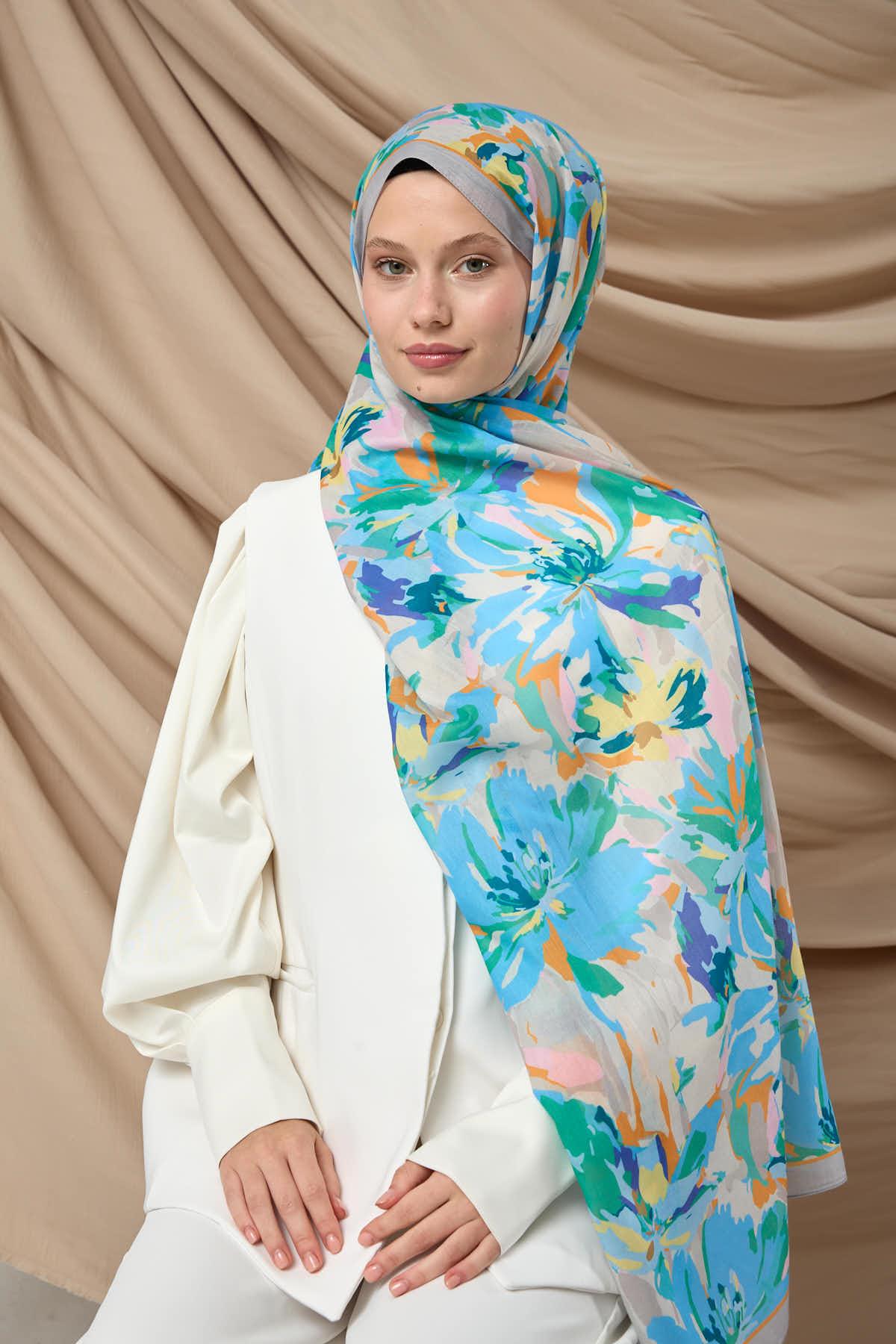 Silk Home Desenli Soft Şal 70023-14