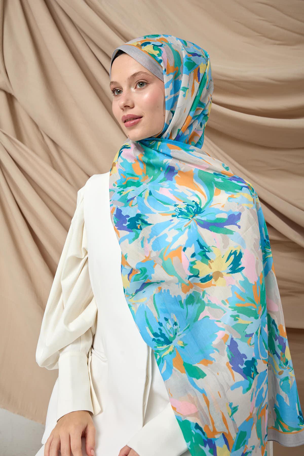 Silk Home Desenli Soft Şal 70023-14