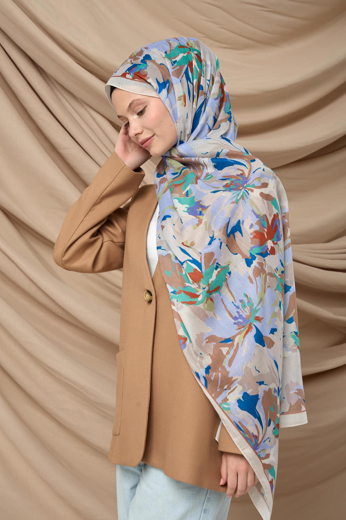 Silk Home Desenli Soft Şal 70023-17