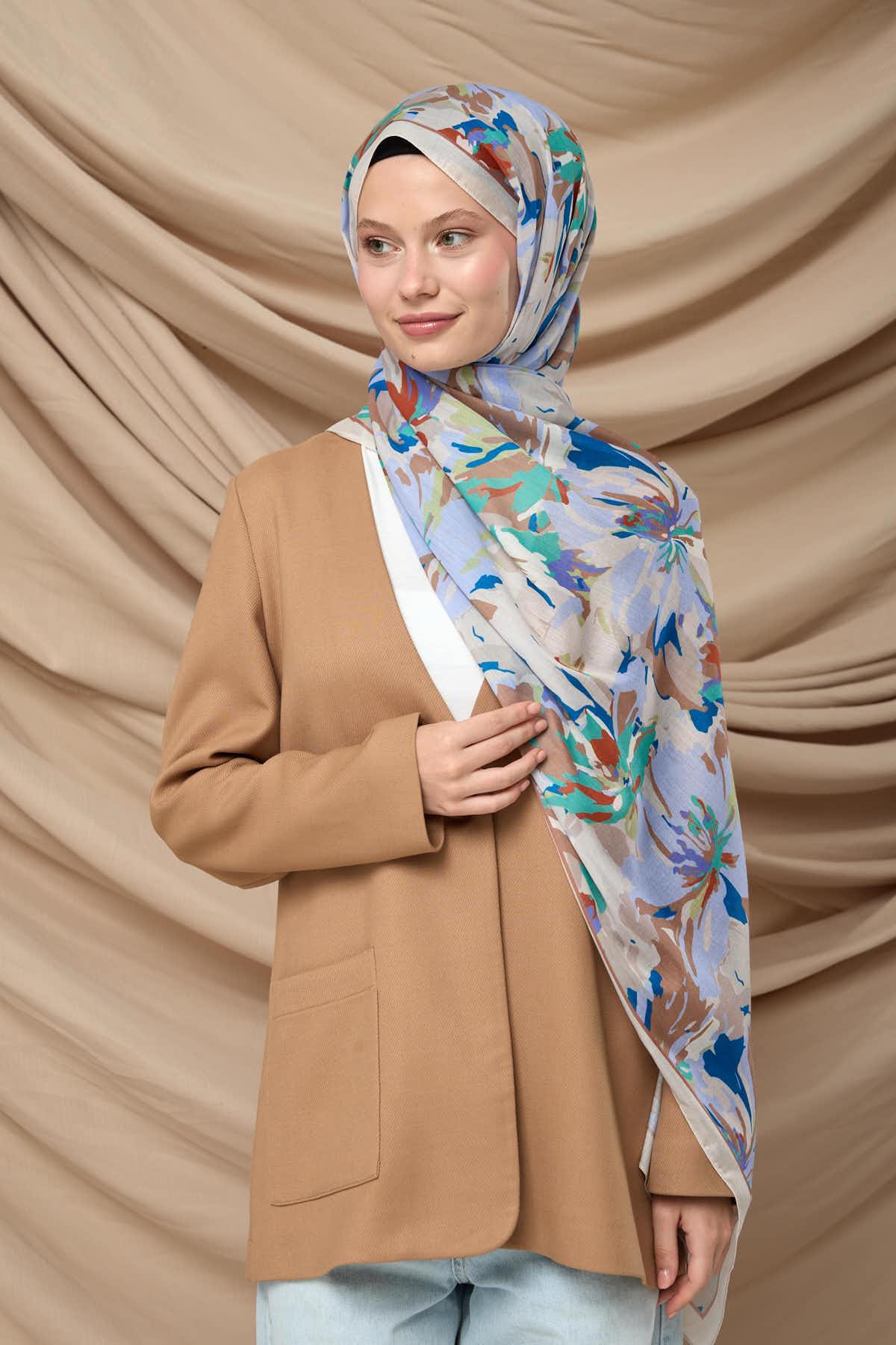 Silk Home Desenli Soft Şal 70023-17