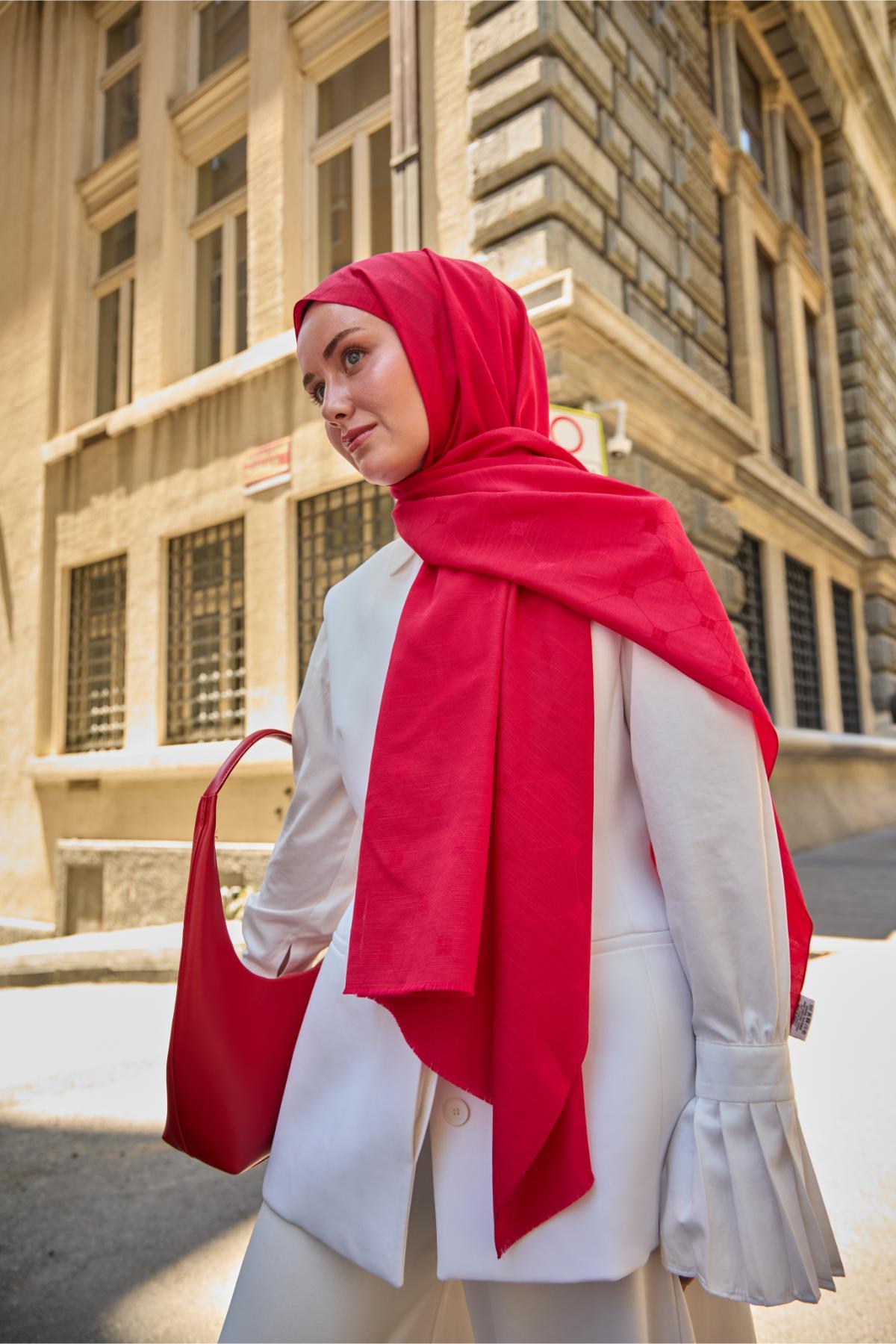 Silk Home Monogram Pamuk İpek Şal 461001-09