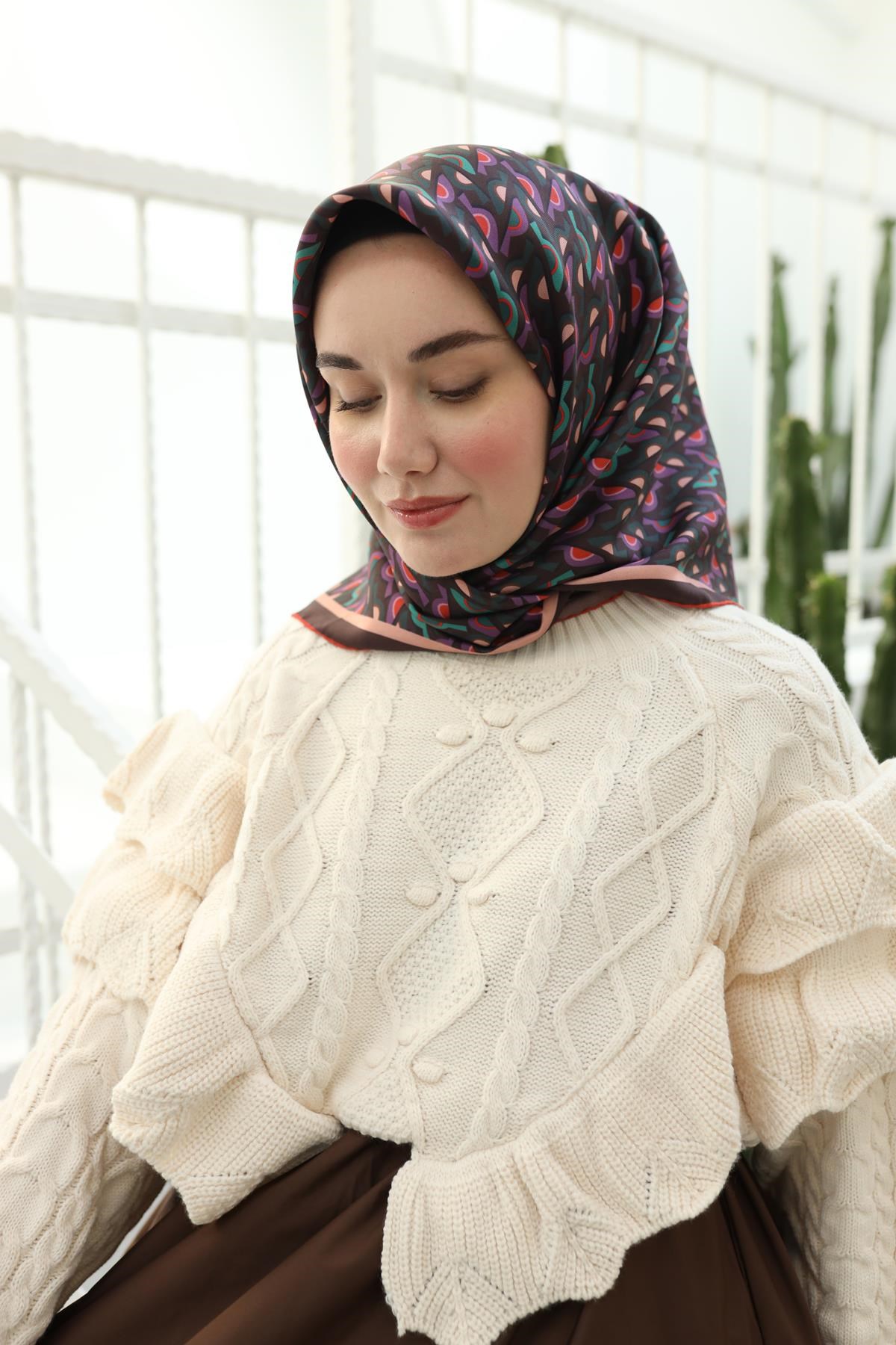 Silk Home Twill İpek Eşarp 11413-41