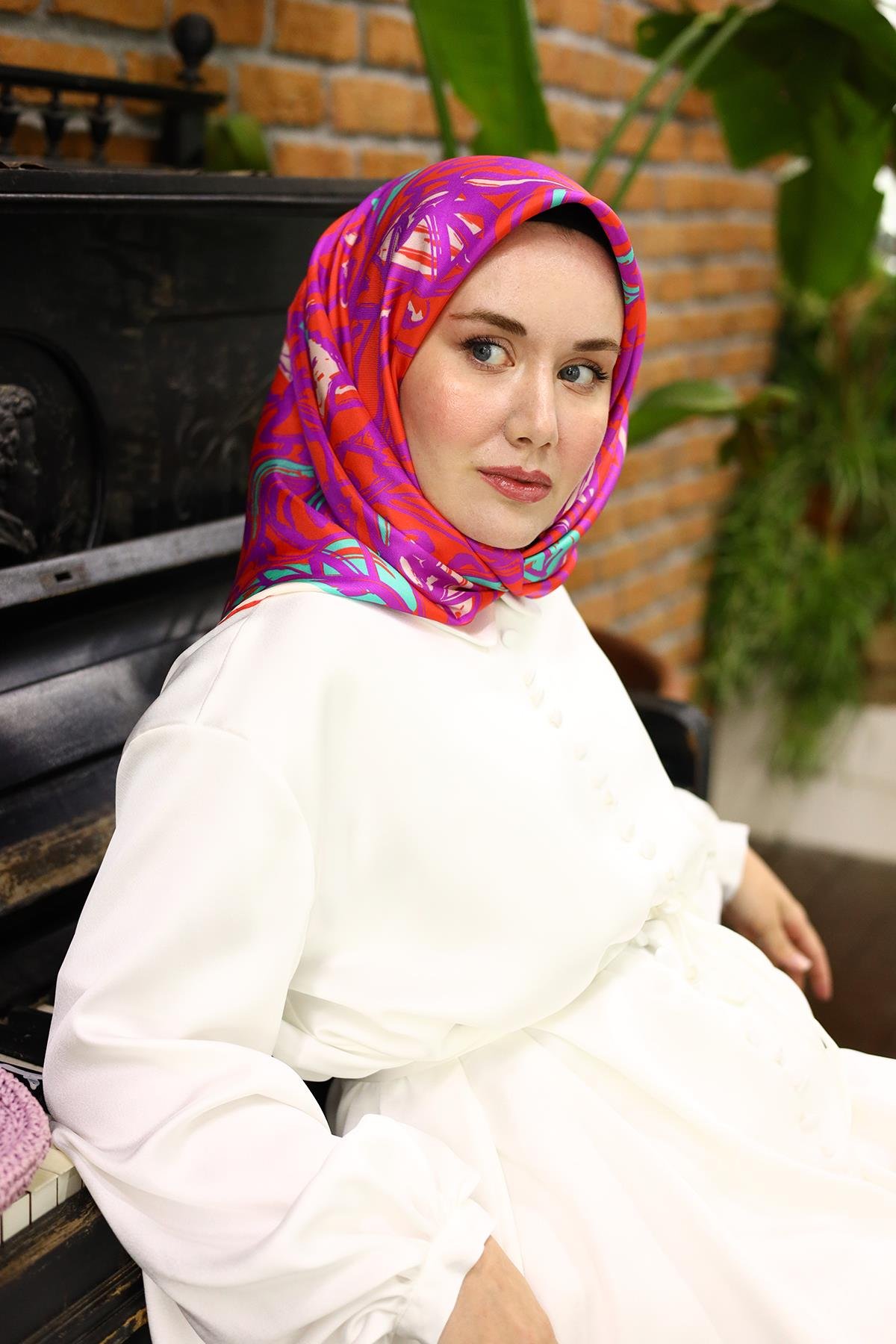 Silk Home Twill İpek Eşarp 11419-72