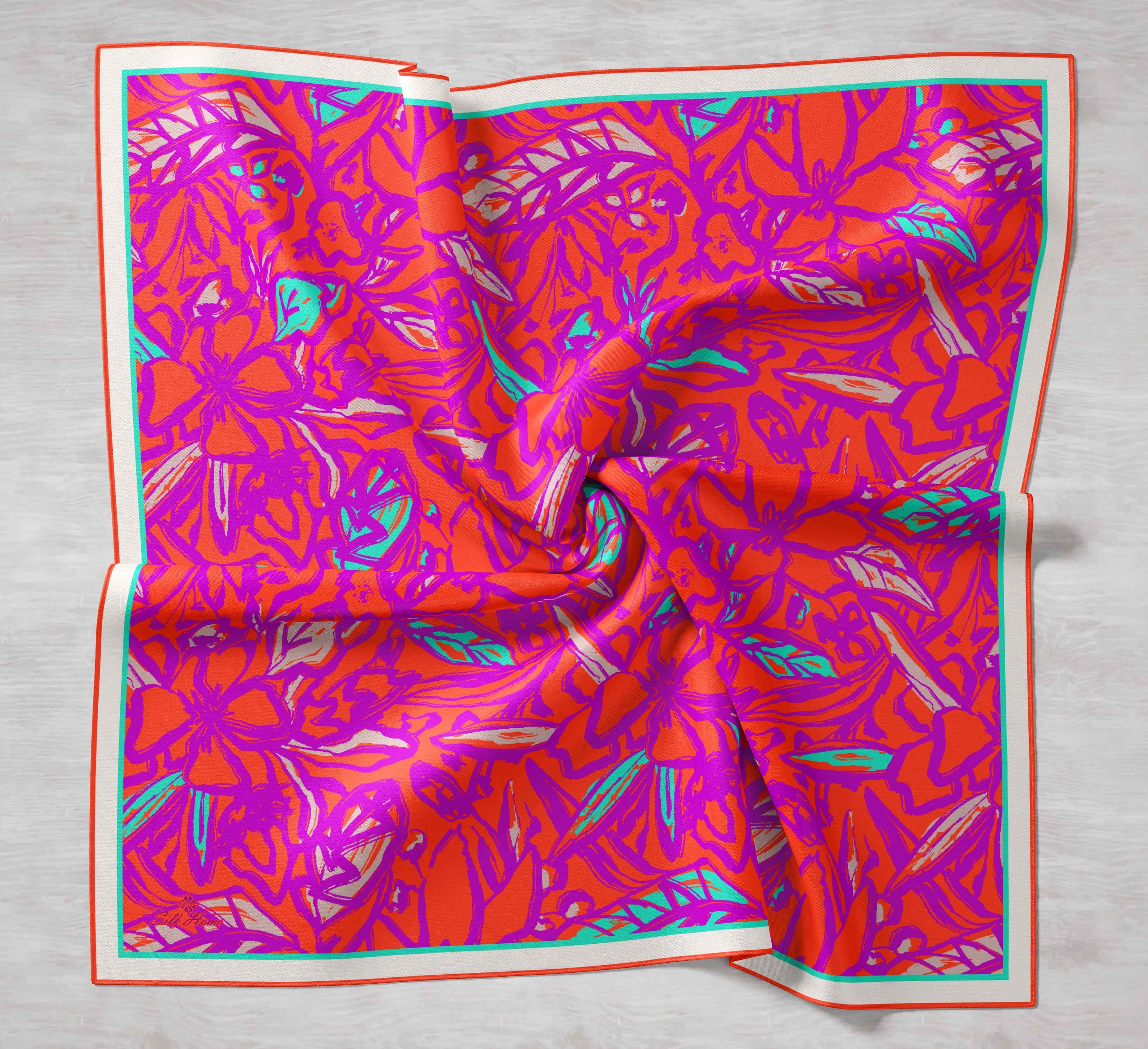 Silk Home Twill İpek Eşarp 11419-72