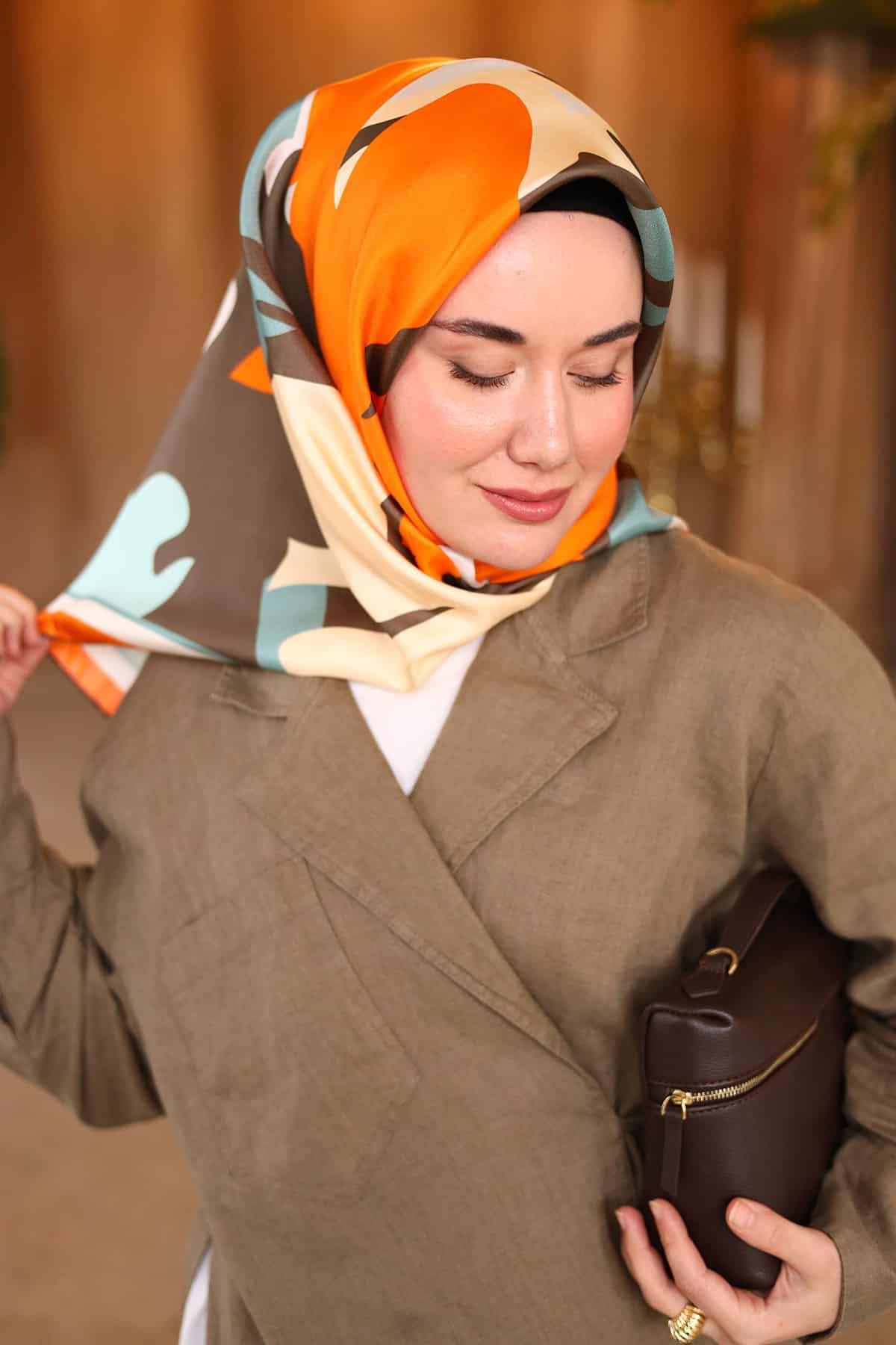 Silk Home Twill İpek Eşarp 11425-61