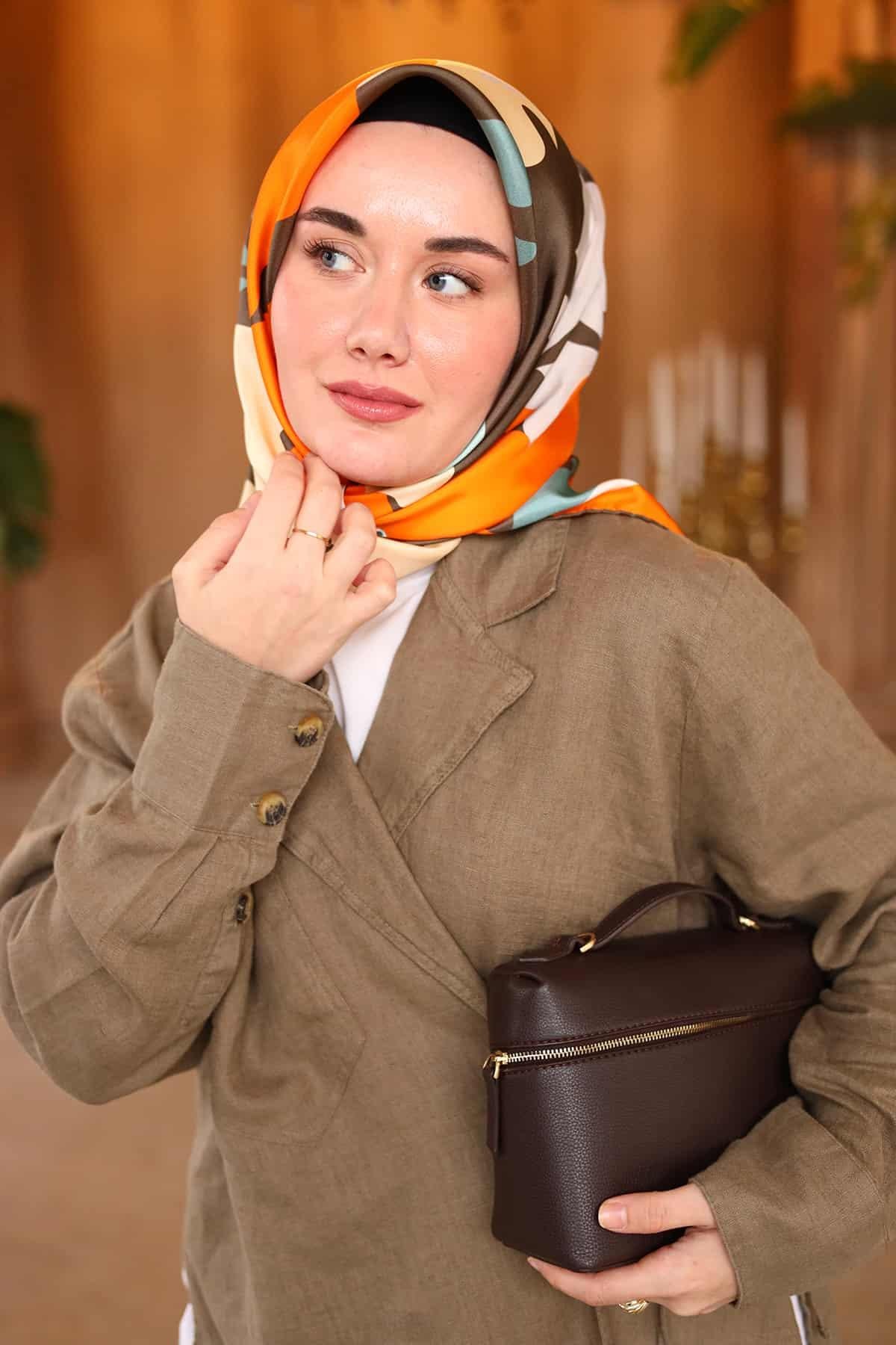 Silk Home Twill İpek Eşarp 11425-61