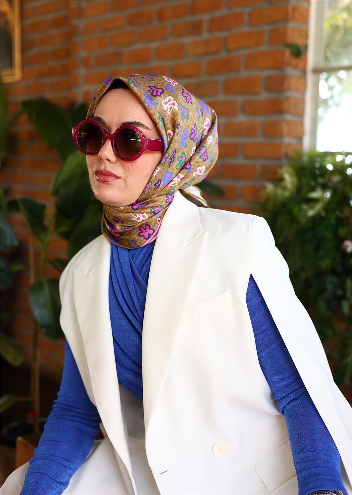 Silk Home Twill İpek Eşarp 11428-08