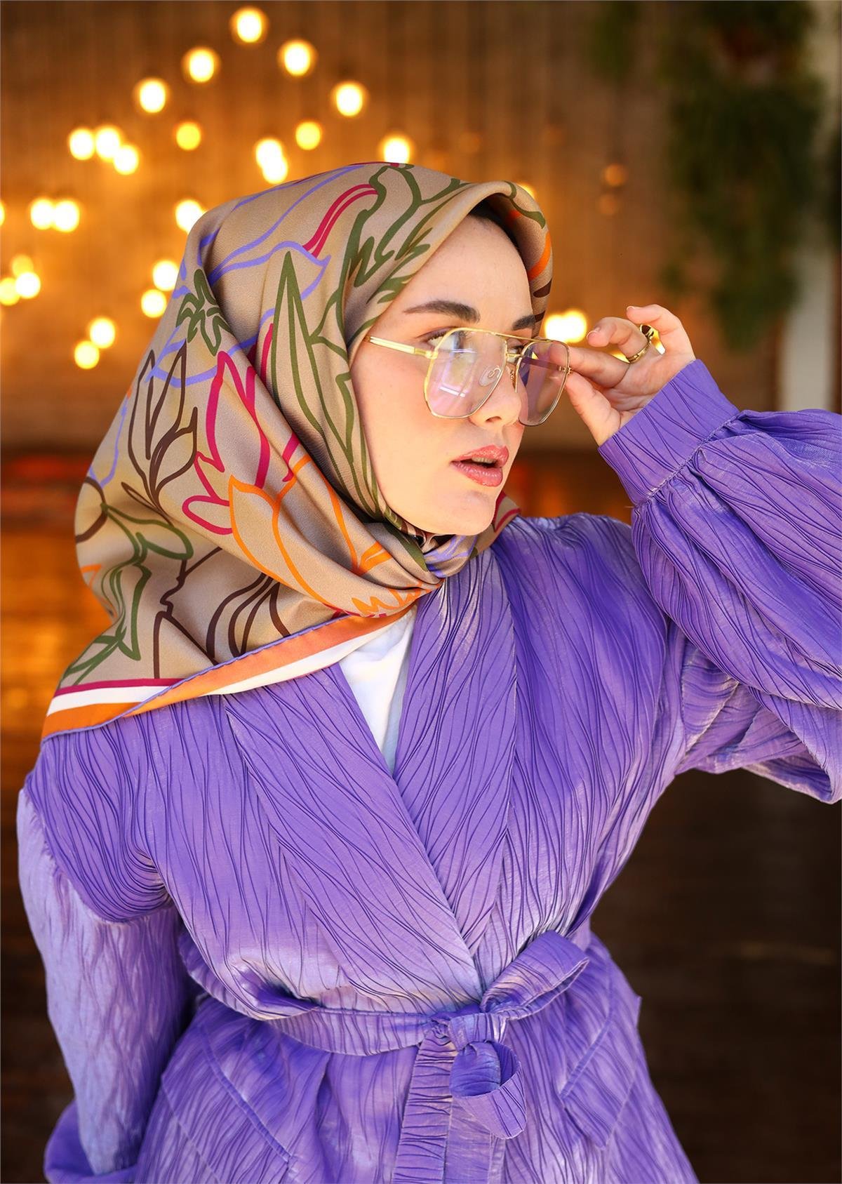 Silk Home Twill İpek Eşarp 11429-19