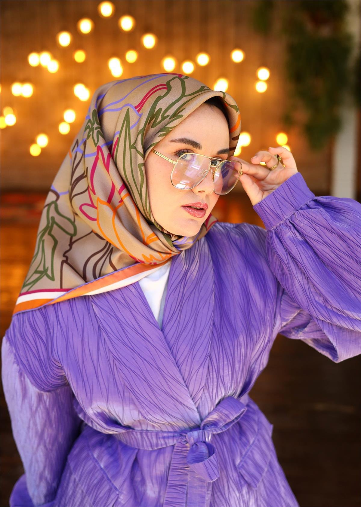 Silk Home Twill İpek Eşarp 11429-19