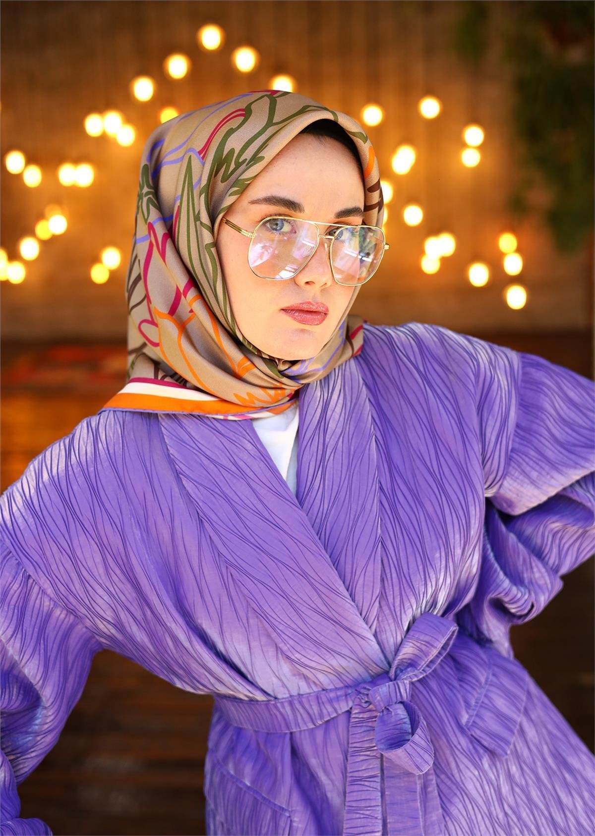 Silk Home Twill İpek Eşarp 11429-19
