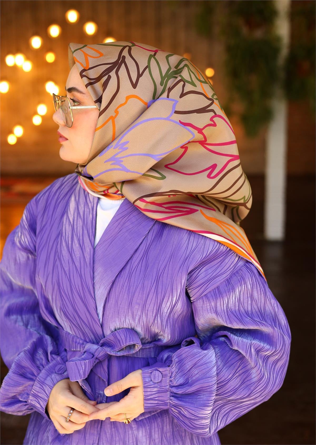 Silk Home Twill İpek Eşarp 11429-19