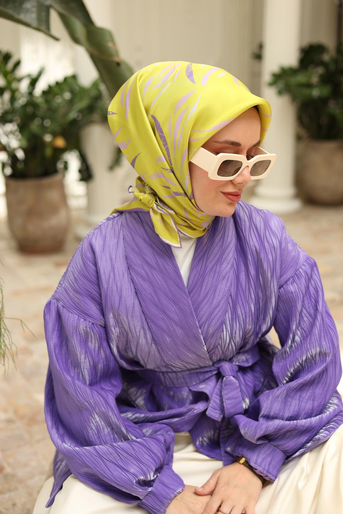 Silk Home Twill İpek Eşarp 11432-27