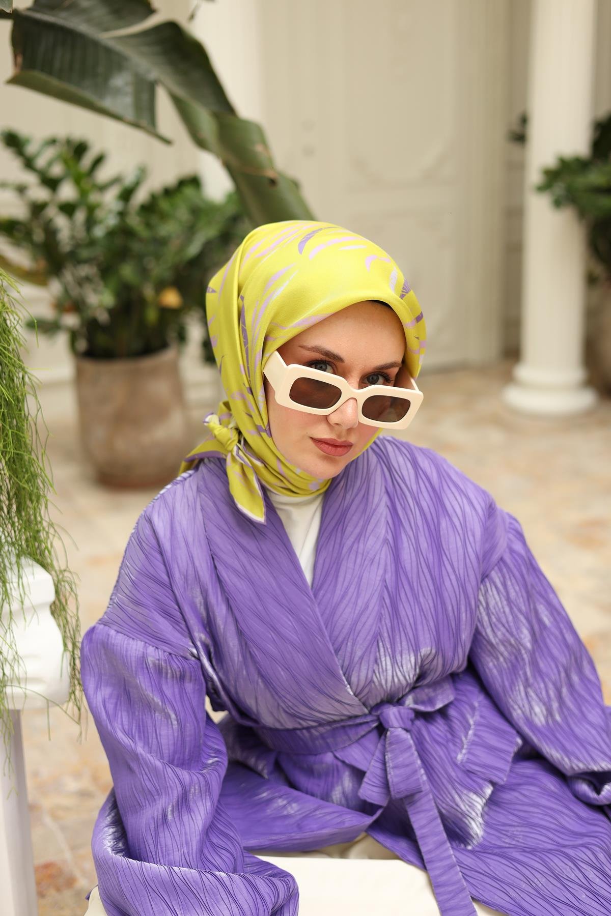 Silk Home Twill İpek Eşarp 11432-27