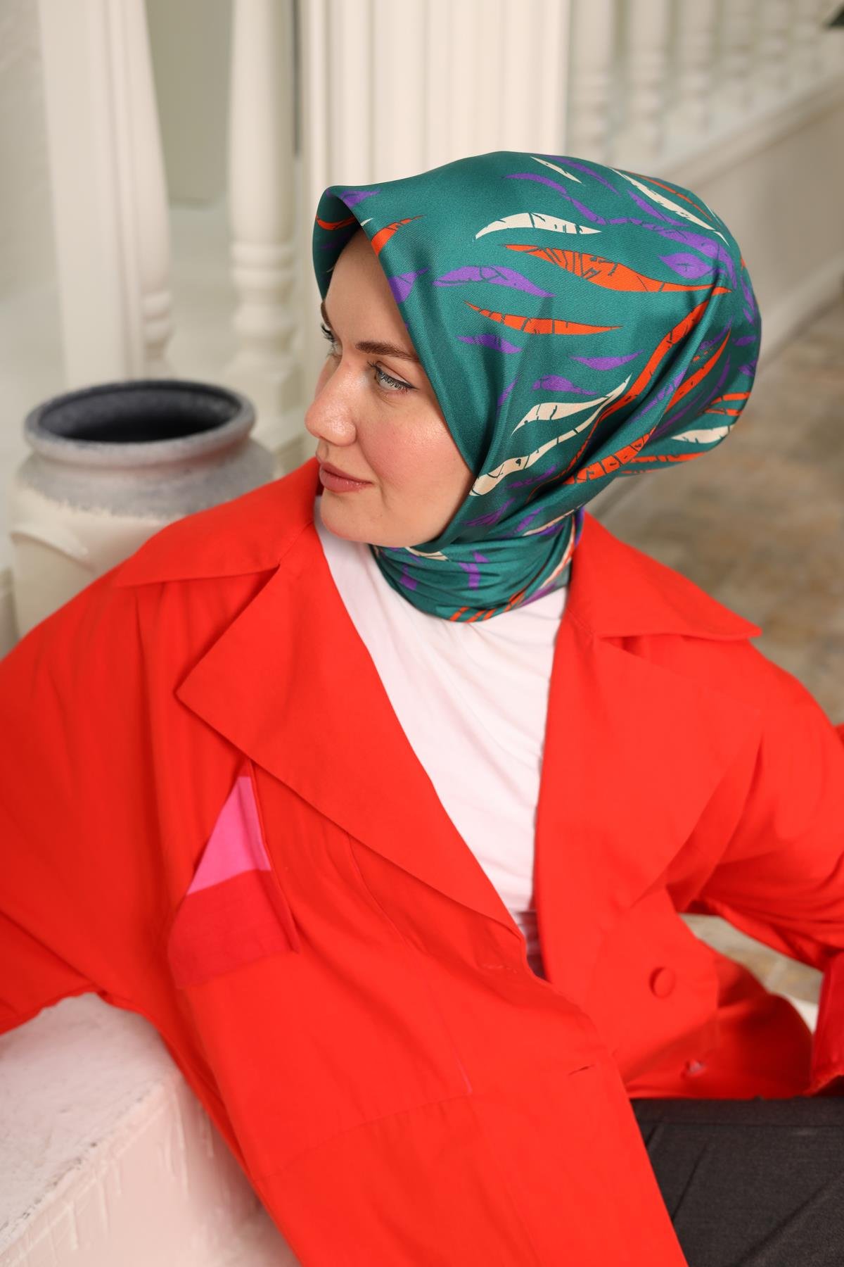 Silk Home Twill İpek Eşarp 11432-33