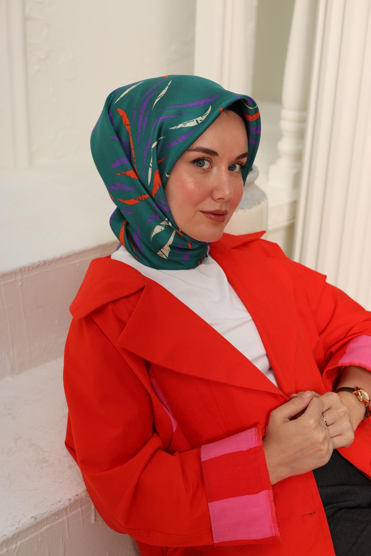 Silk Home Twill İpek Eşarp 11432-33