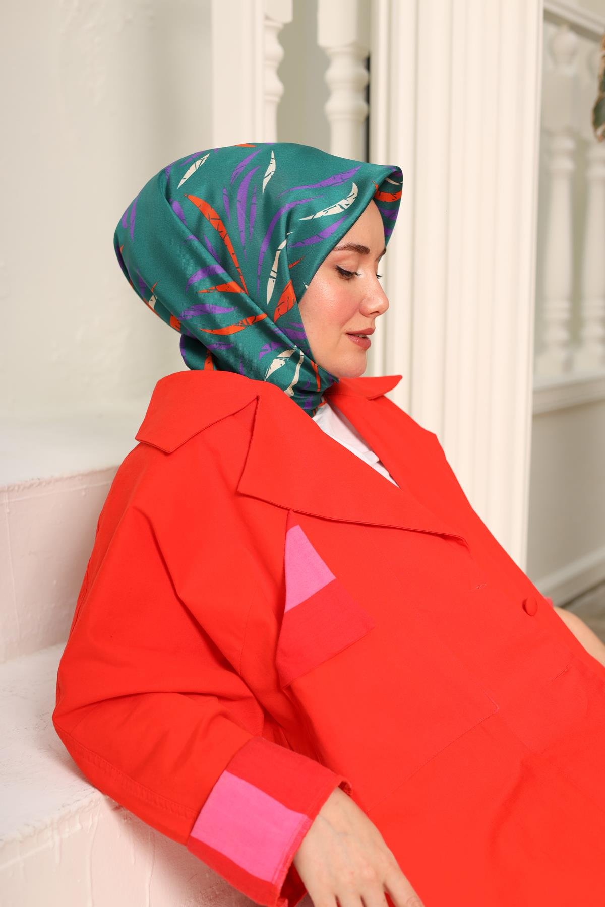 Silk Home Twill İpek Eşarp 11432-33