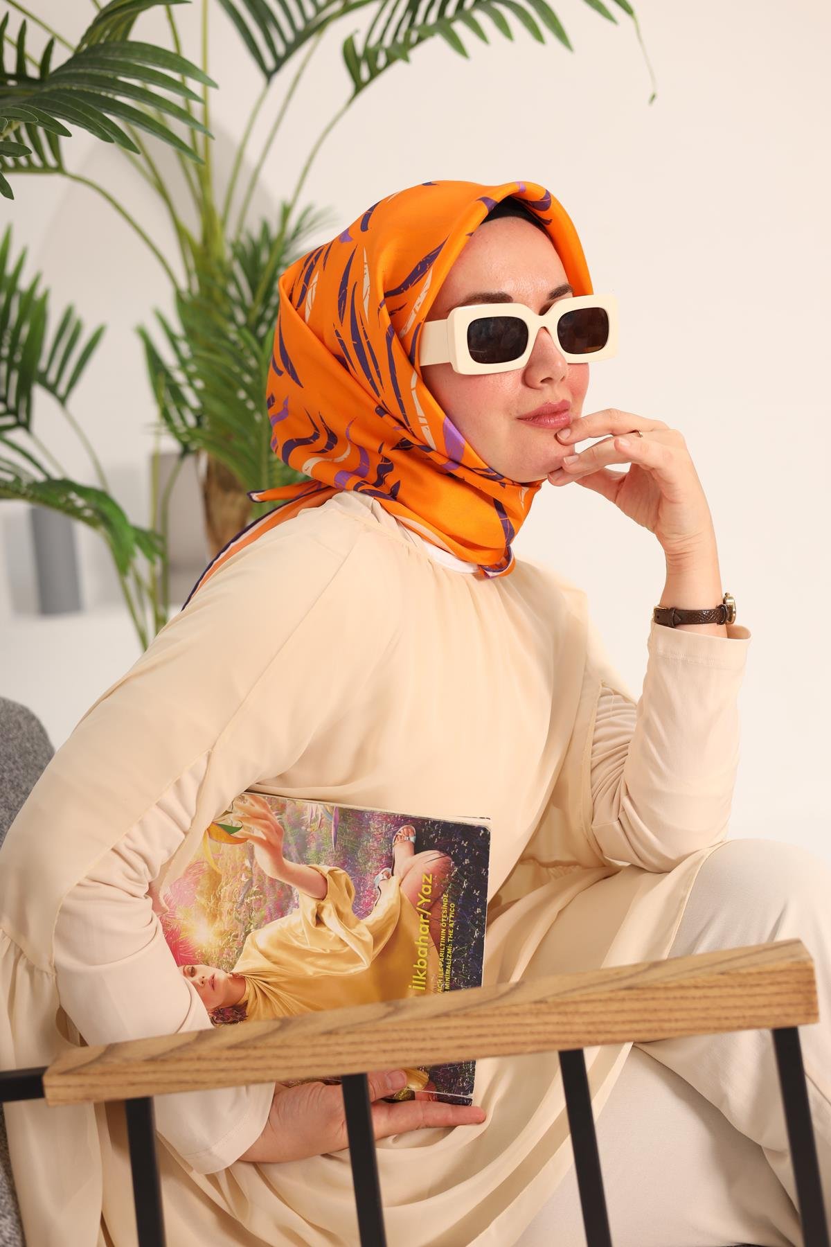 Silk Home Twill İpek Eşarp 11432-34