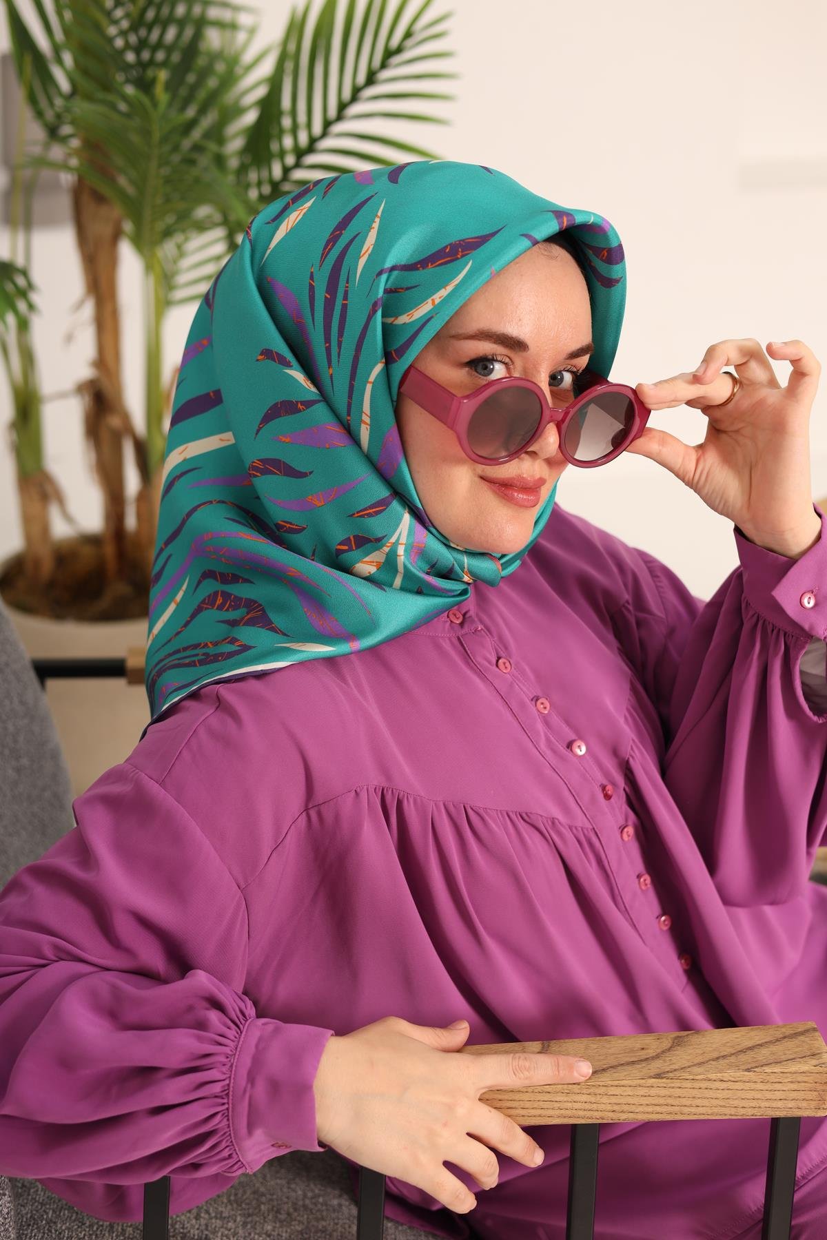 Silk Home Twill İpek Eşarp 11432-35