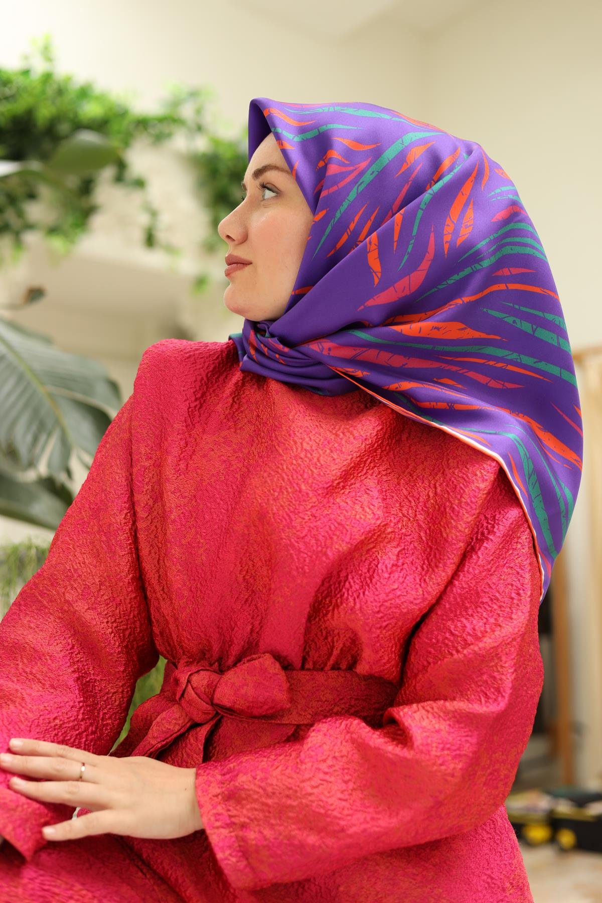 Silk Home Twill İpek Eşarp 11432-45