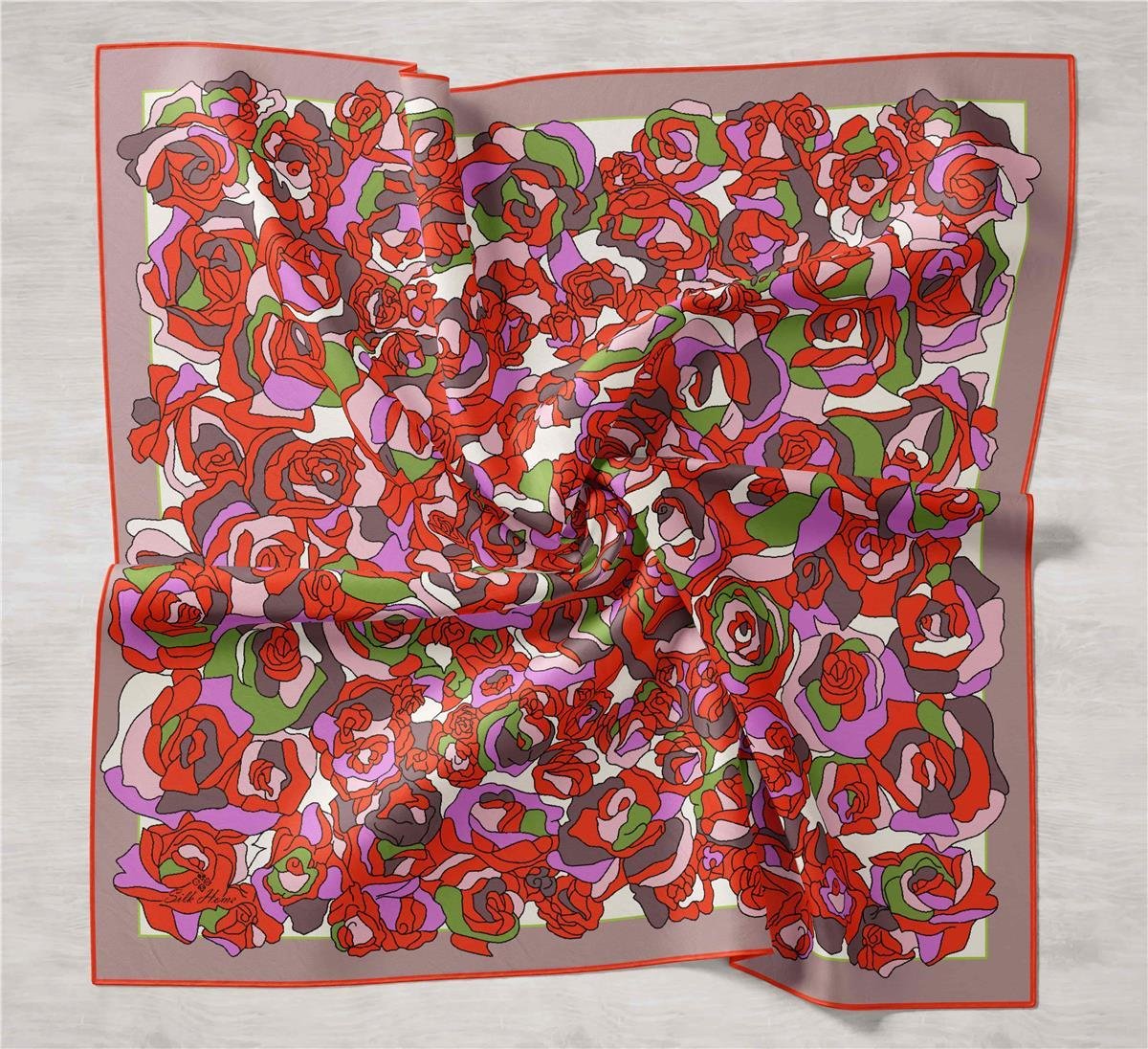 Silk Home Twill İpek Eşarp 11434-09