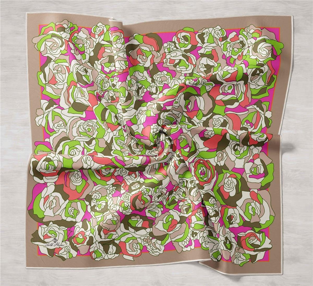 Silk Home Twill İpek Eşarp 11434-16