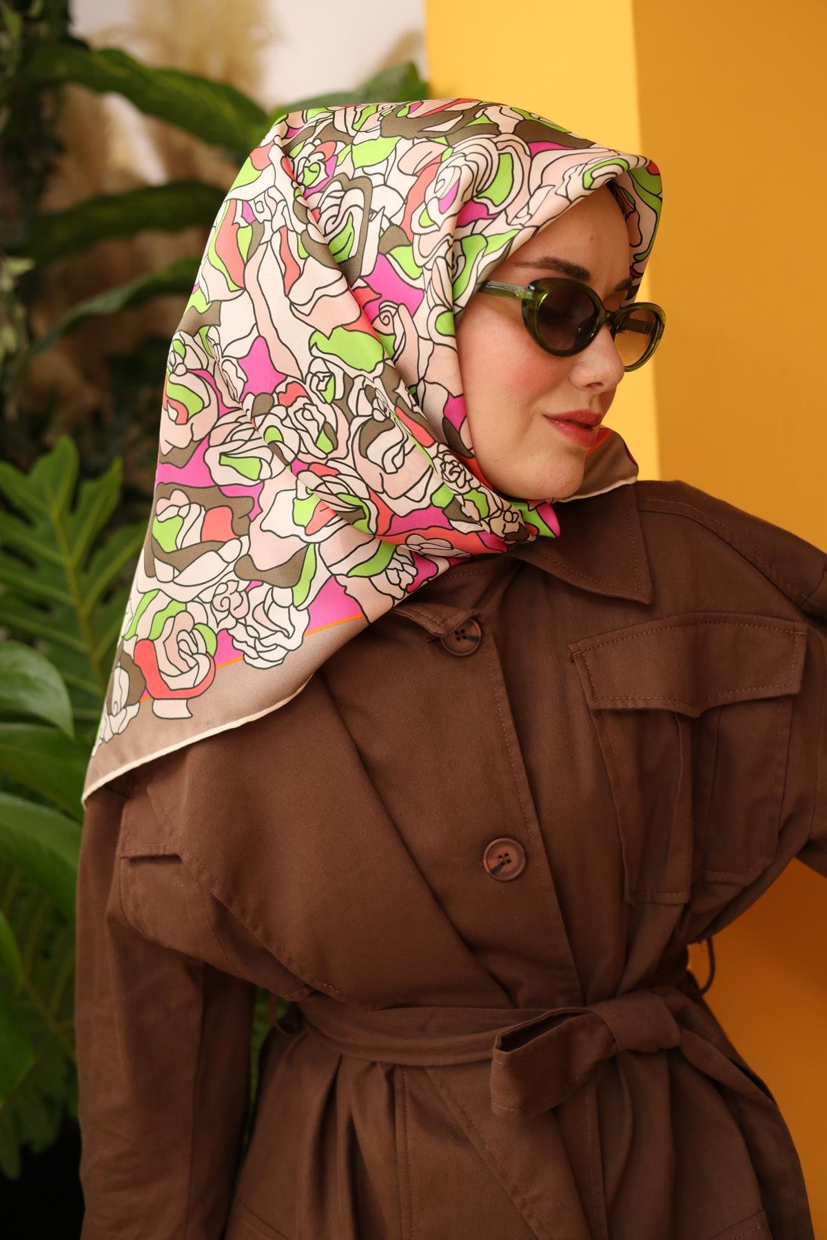 Silk Home Twill İpek Eşarp 11434-16