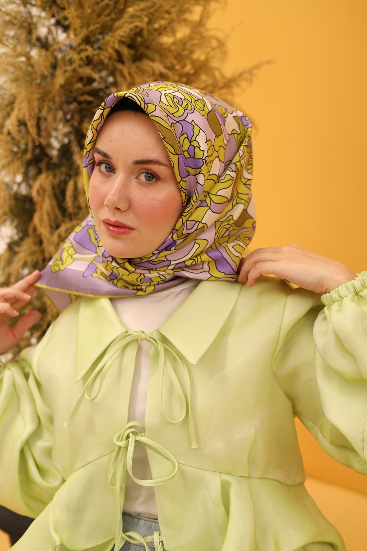 Silk Home Twill İpek Eşarp 11434-17