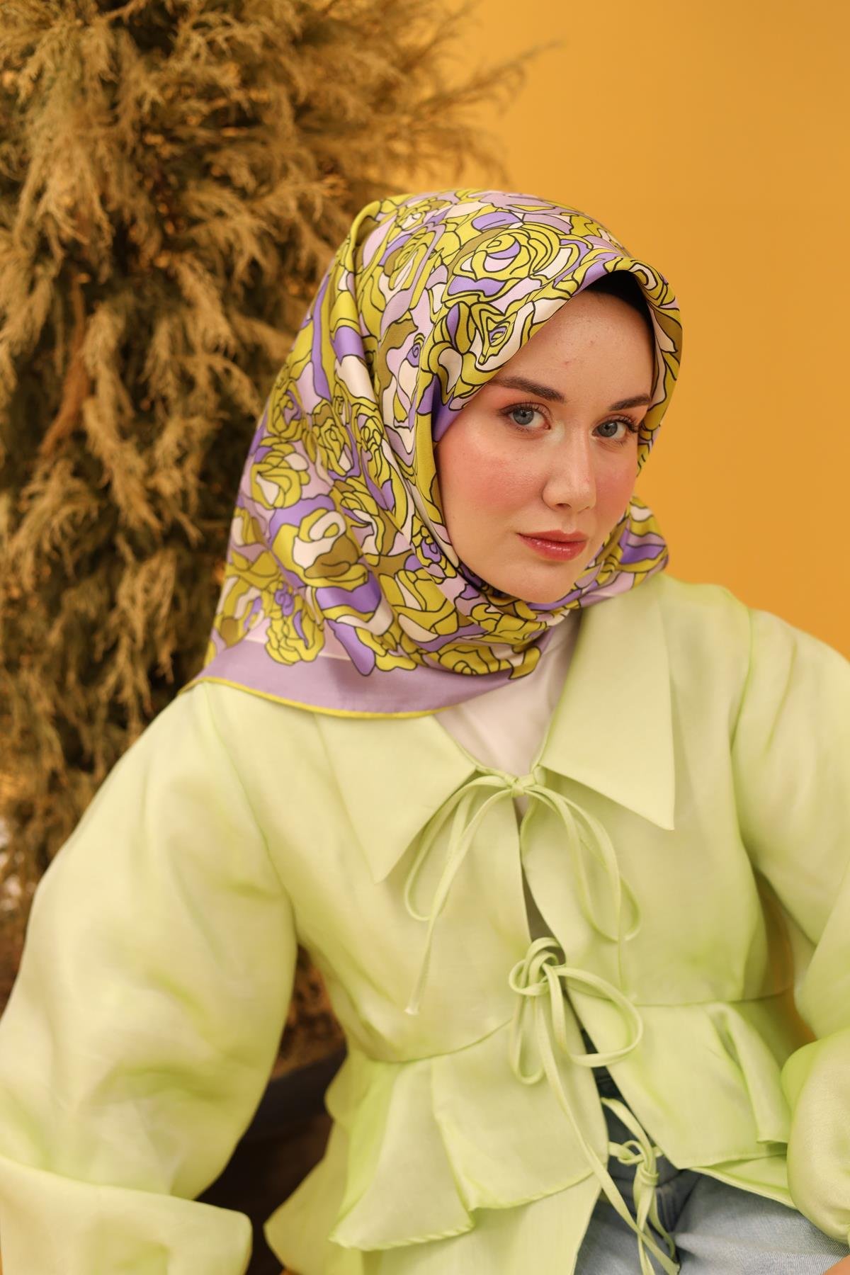 Silk Home Twill İpek Eşarp 11434-17