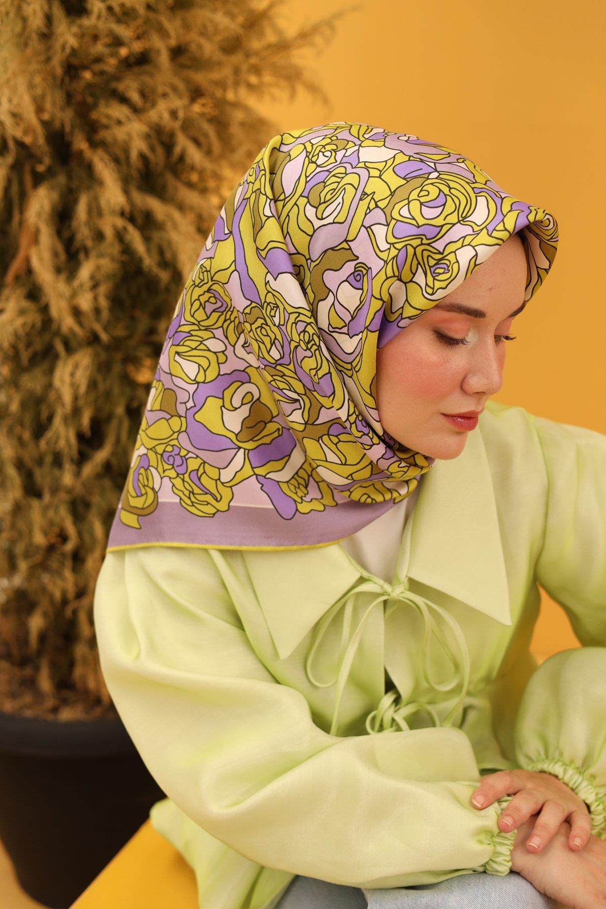 Silk Home Twill İpek Eşarp 11434-17