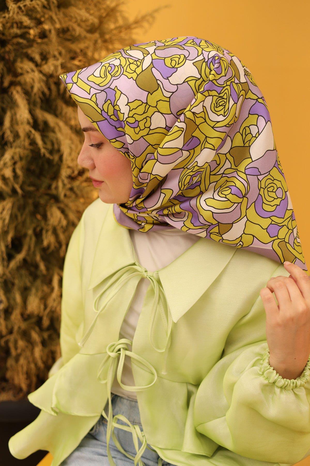 Silk Home Twill İpek Eşarp 11434-17