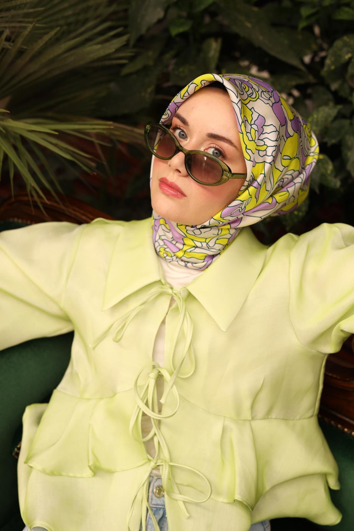 Silk Home Twill İpek Eşarp 11434-27