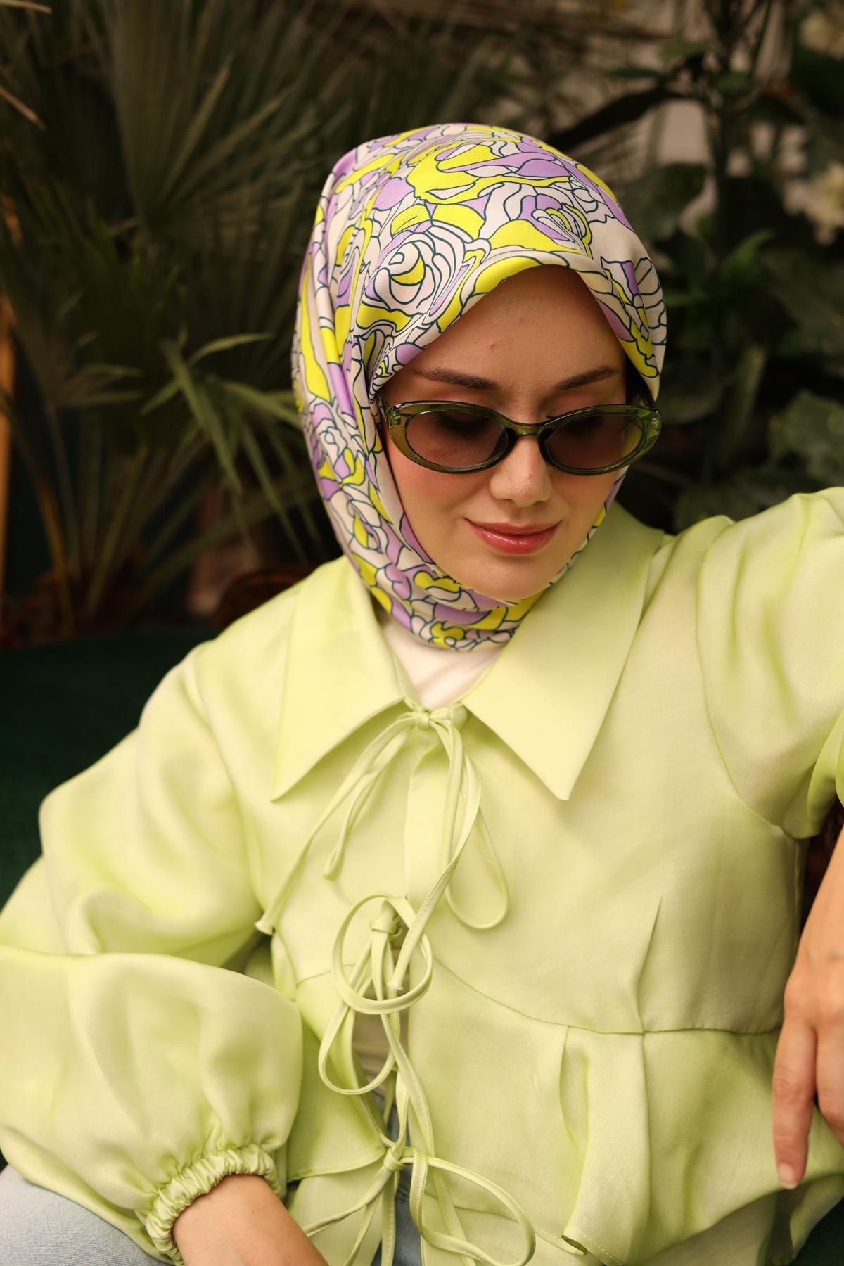 Silk Home Twill İpek Eşarp 11434-27