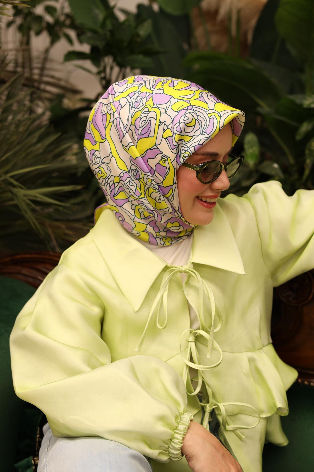 Silk Home Twill İpek Eşarp 11434-27