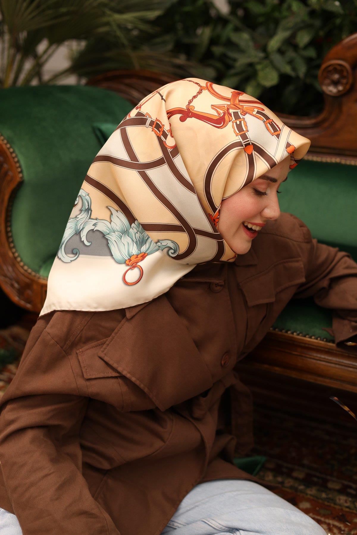 Silk Home Twill İpek Eşarp 11436-07