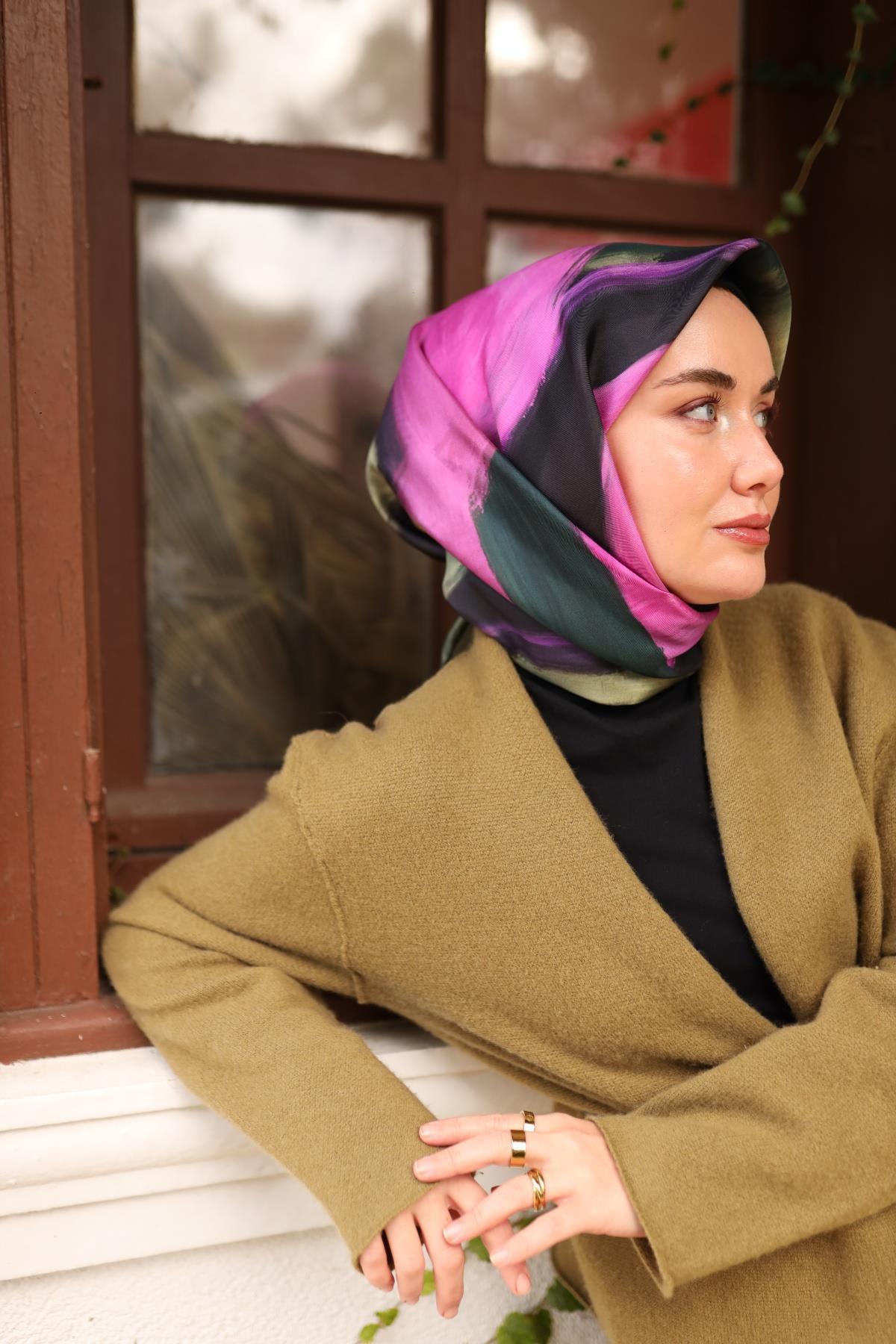 Silk Home Twill İpek Eşarp 11448-34