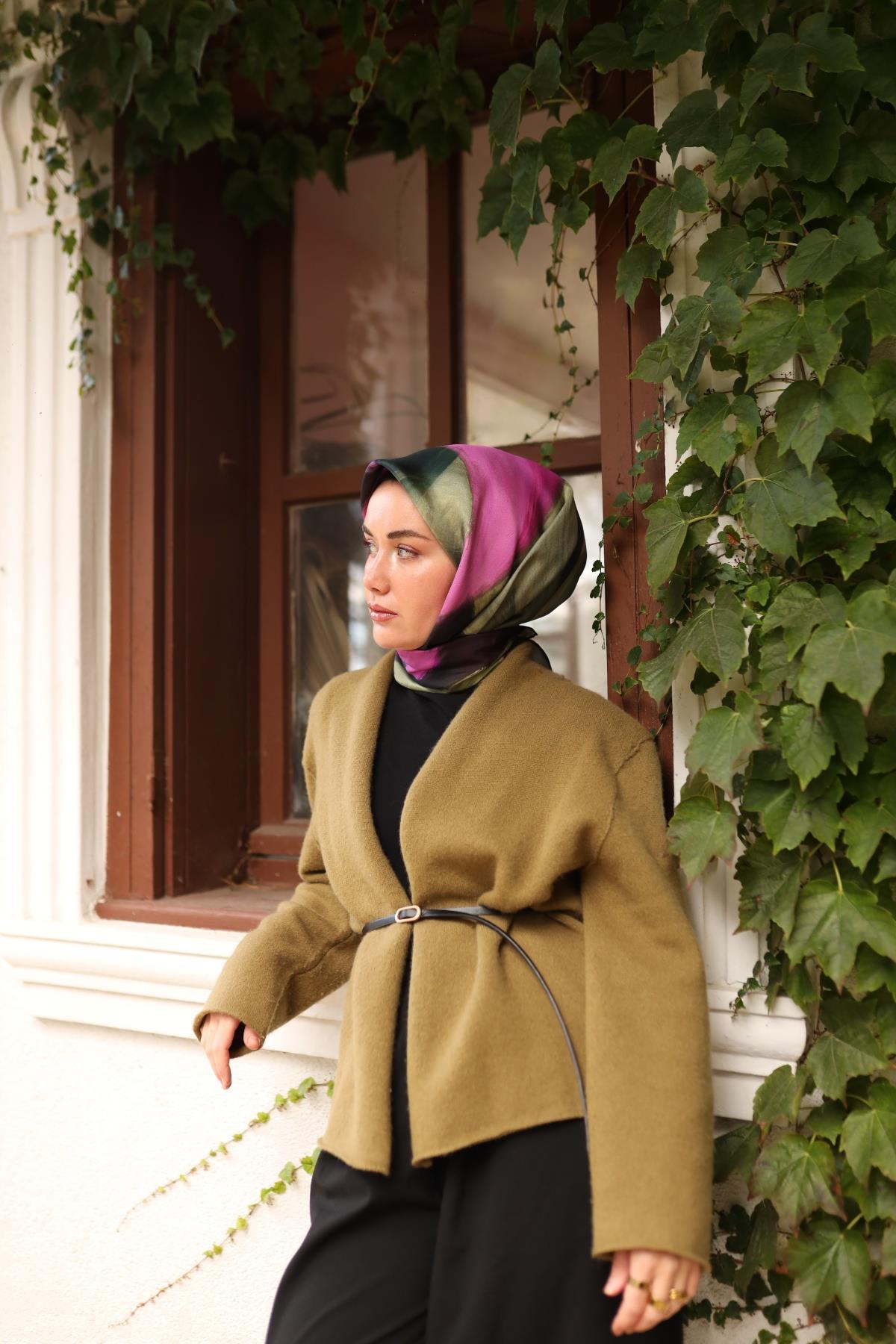 Silk Home Twill İpek Eşarp 11448-34