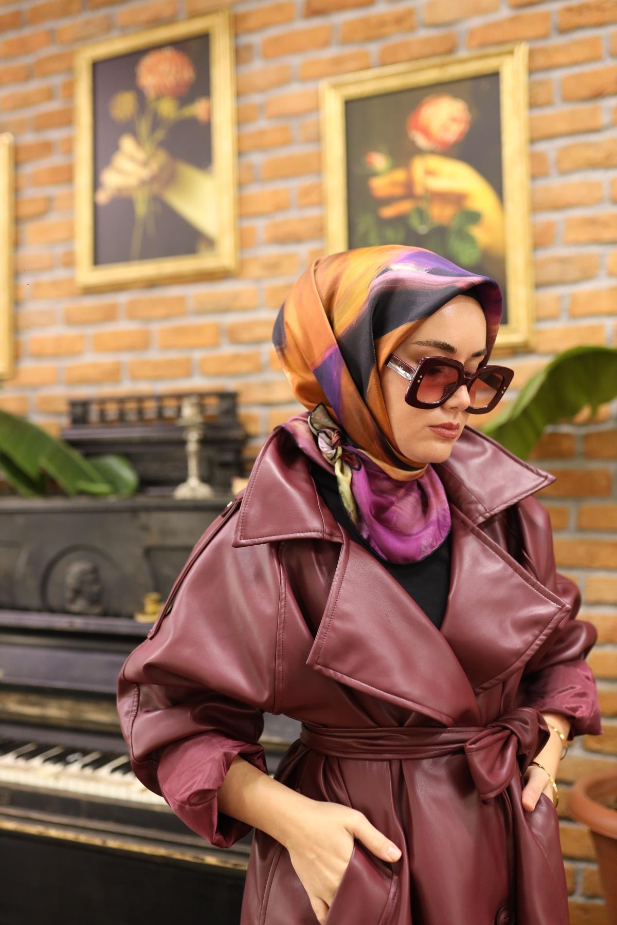 Silk Home Twill İpek Eşarp 11448-41