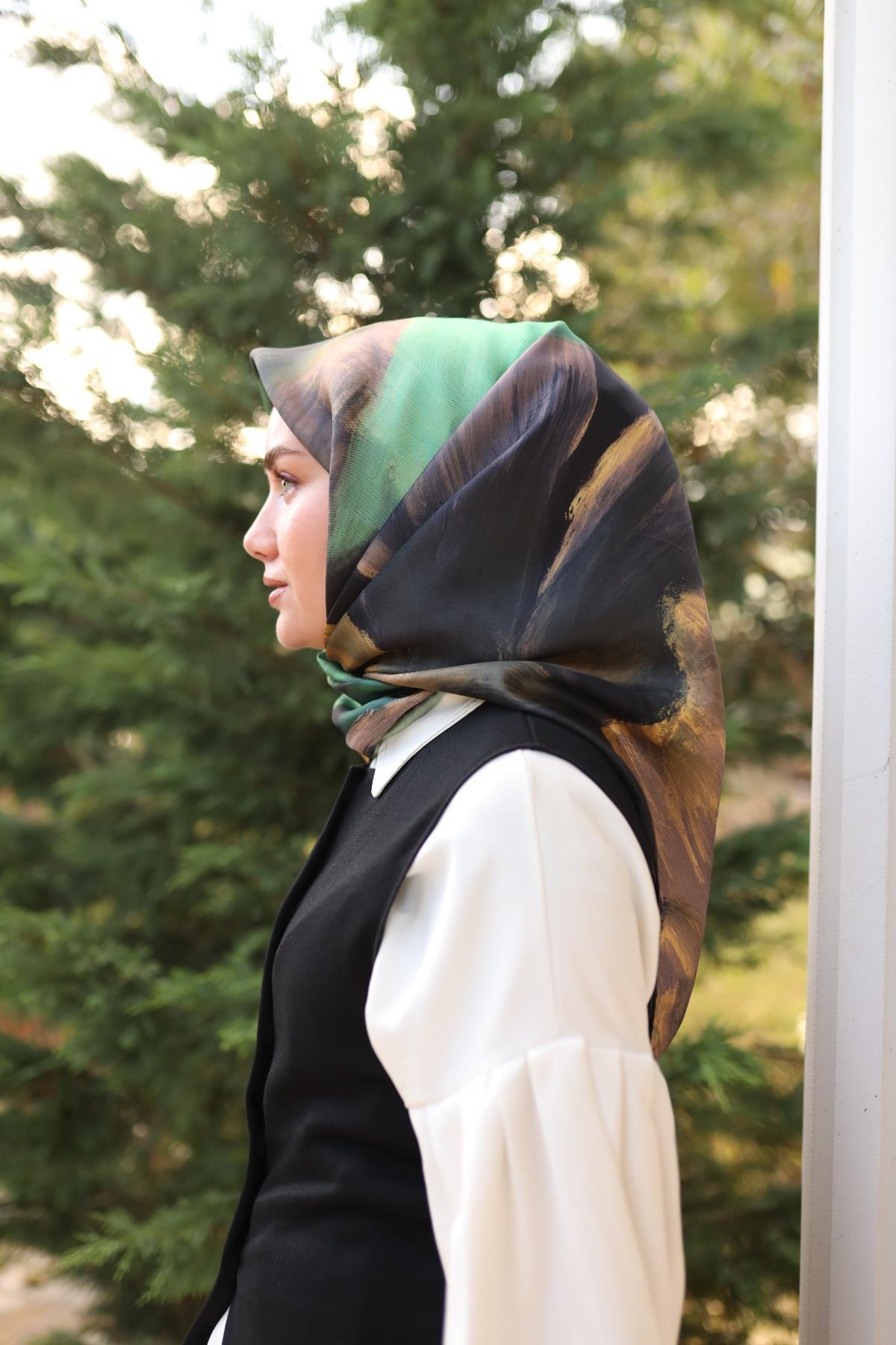 Silk Home Twill İpek Eşarp 11448-45