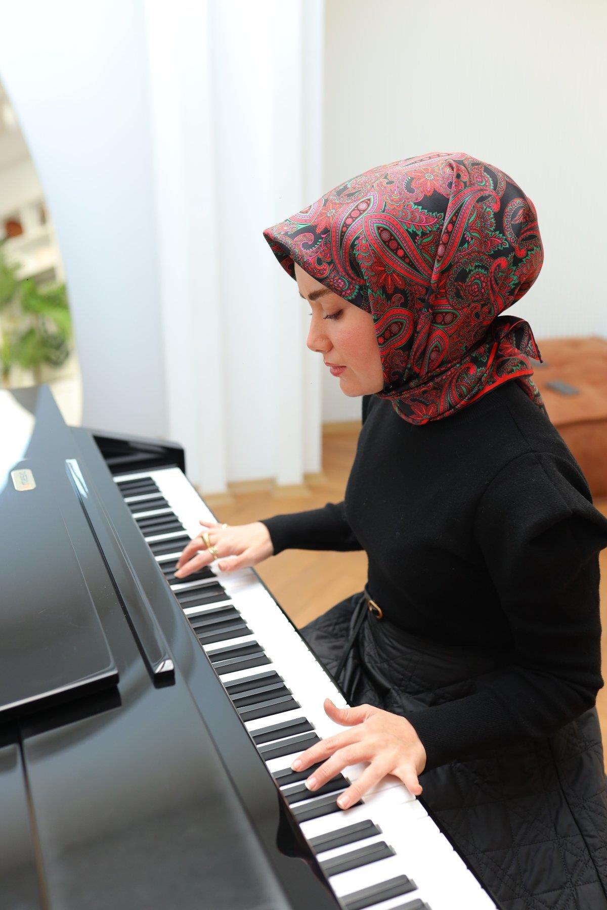 Silk Home Twill İpek Eşarp 11455-10