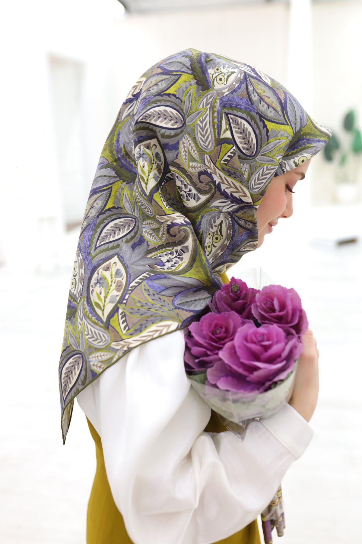 Silk Home Twill İpek Eşarp 11456-13