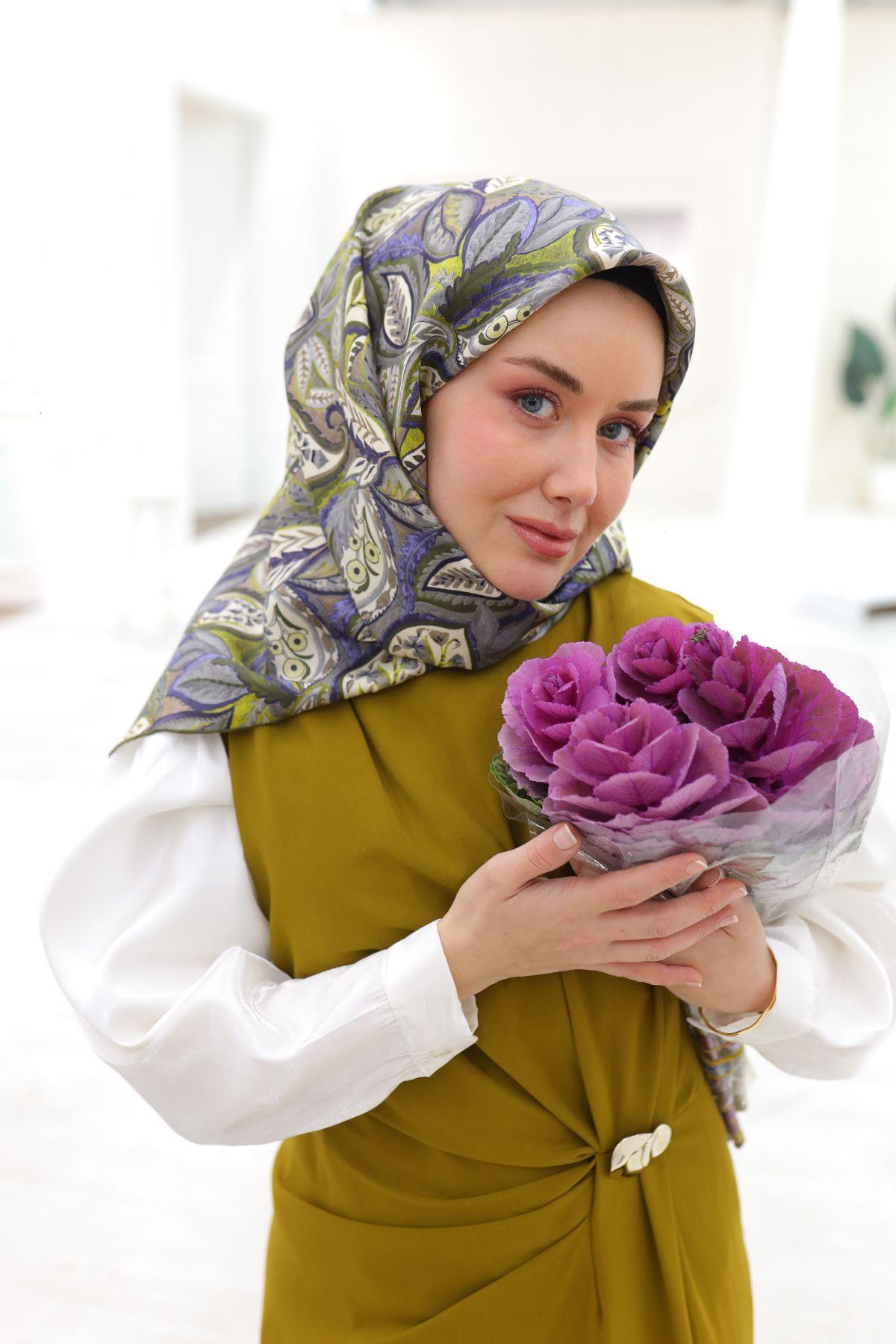 Silk Home Twill İpek Eşarp 11456-13