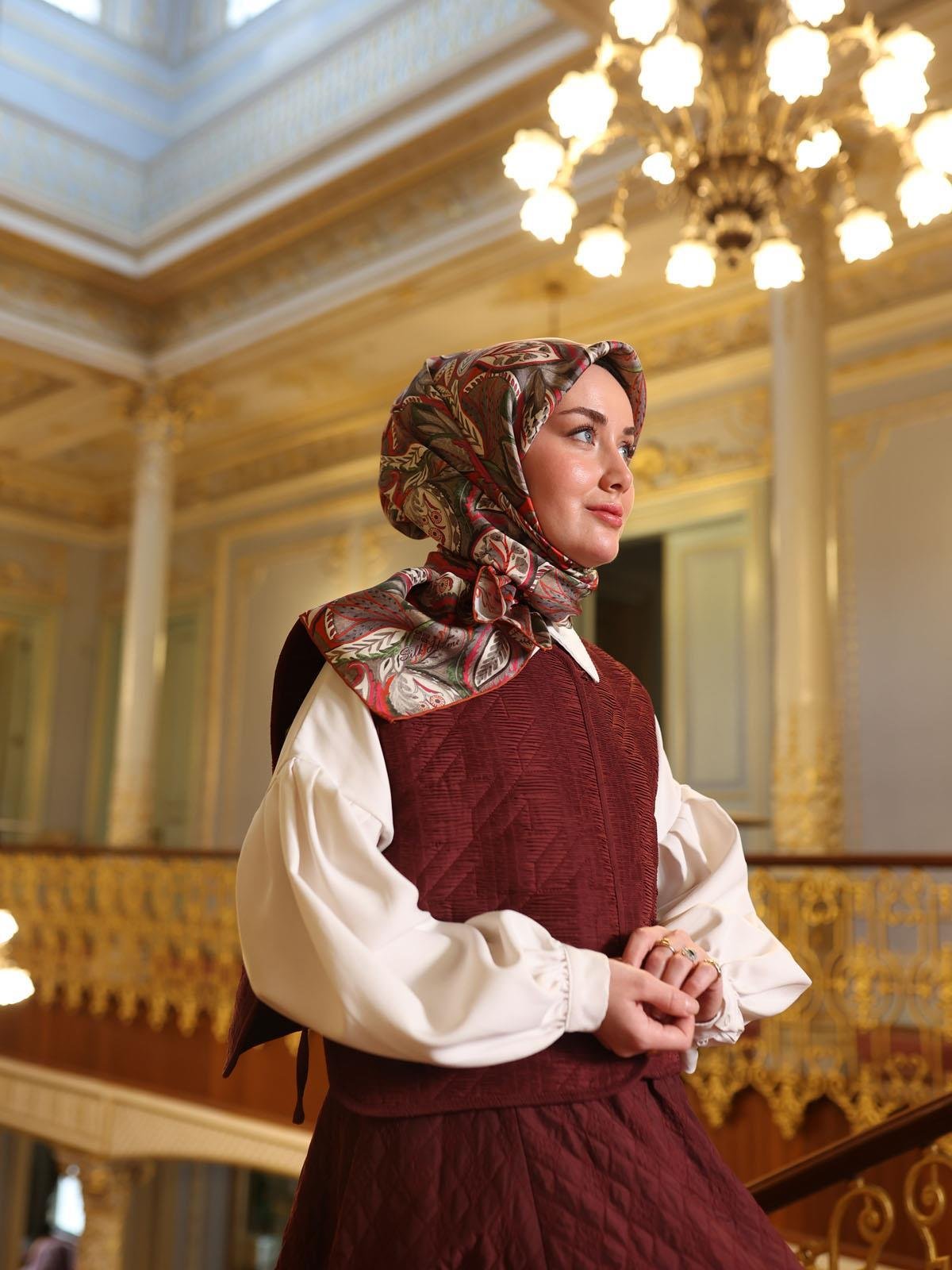 Silk Home Twill İpek Eşarp 11456-17